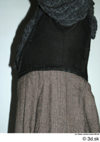  Photos Woman in Historical Dress 18 17th century Grey dress Historical clothing formal dress grey skirt 0001.jpg